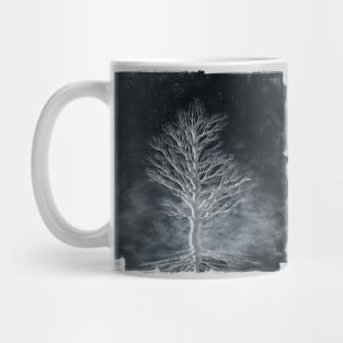 Dream Tree - Night Scene With Single Tree Mug